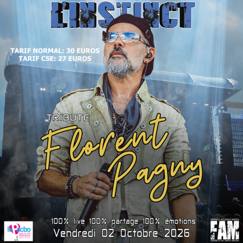 L&rsquo;instinct, tribute Florent Pagny
