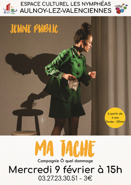 Ma tache – Théâtre jeune public