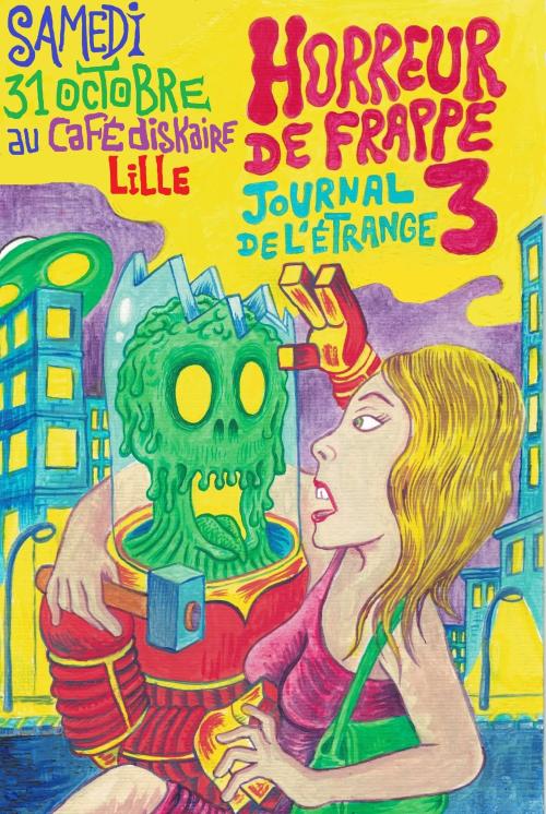 Soirée de lancement du fanzine Horreur de frappe #3