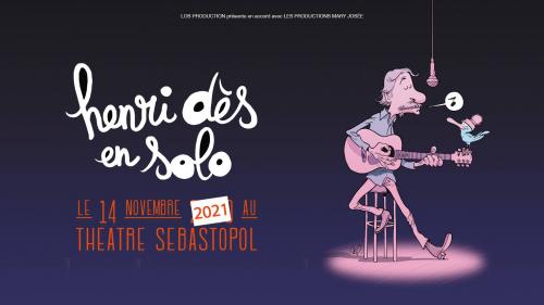 Henri Dès en solo au Théâtre Sébastopol