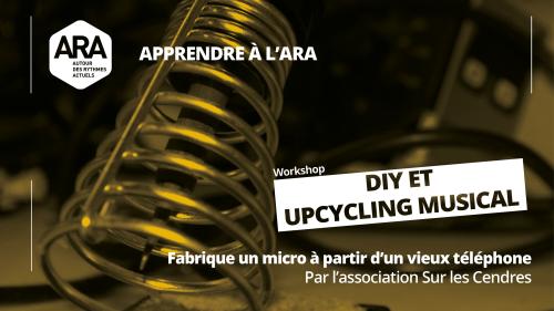 Workshop fabrication d’un micro à partir d’un vieux combiné de téléphone