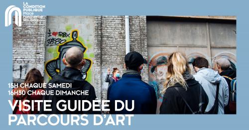 Parcours d’art de la Condition Publique – Visite guidée