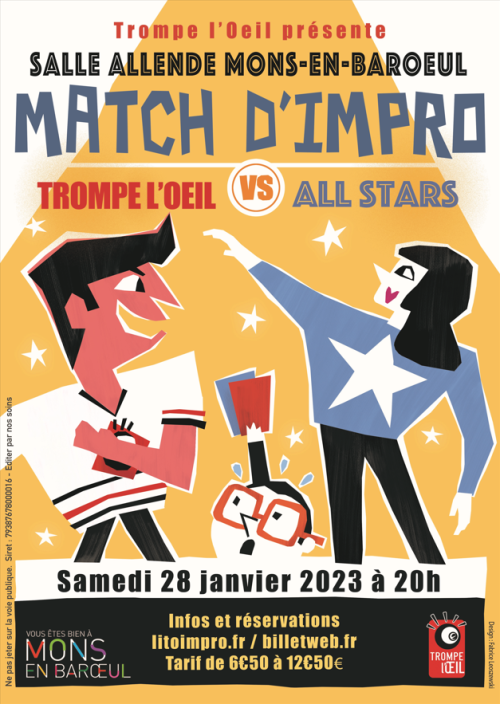 Match d’impro LITO vs All Stars