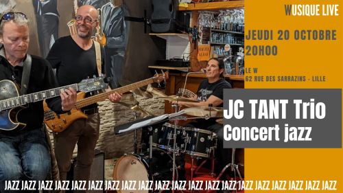 Concert jazz avec le J-C Tant Trio