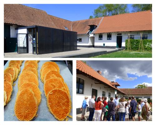 Atelier gaufres au Musée du Terroir