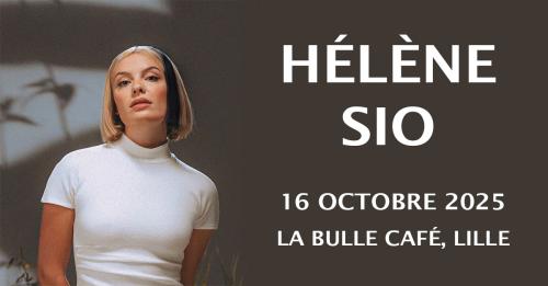 Hélène Sio à la Bulle Café