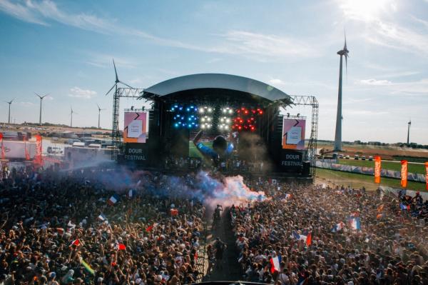 La finale de la Coupe du Monde France &#8211; Croatie au festival de Dour