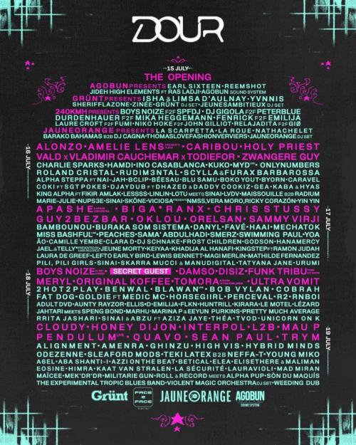 Dour Festival 2026