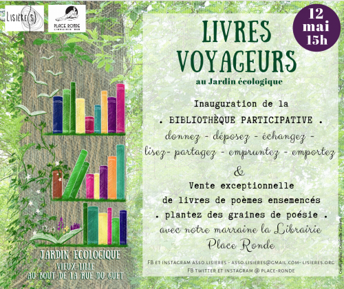 Inauguration de la bibliothèque participative du jardin