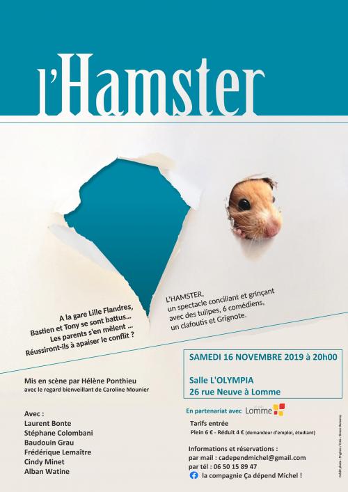 L’hamster, une comédie grinçante