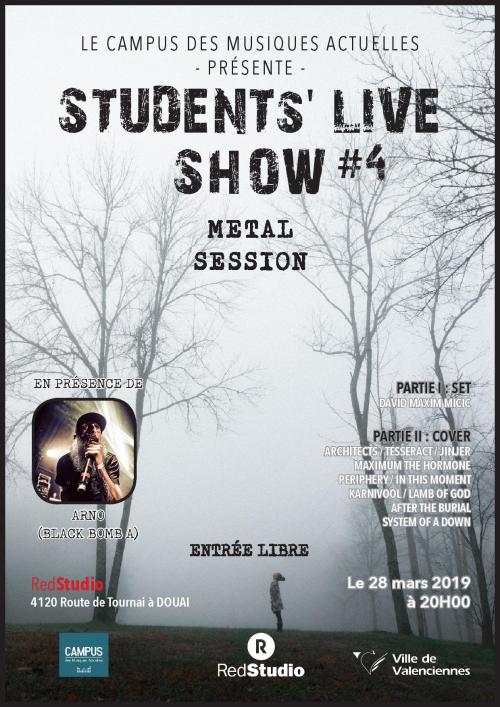 Students Live Show #4 – Metal Session