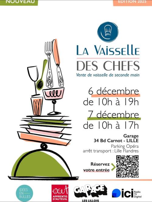 La Vaisselle des Chefs débarque à Lille
