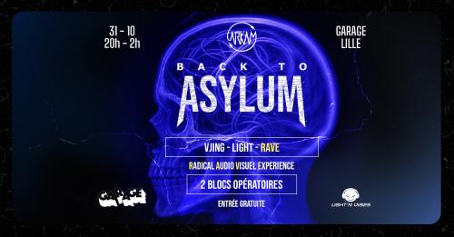 Back to Asylum, la soirée d’Halloween gratuite à Lille