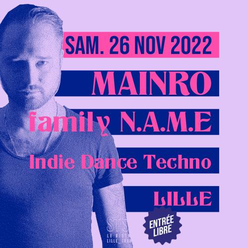 Mainro – Family N.A.M.E – au Bistrot de St So