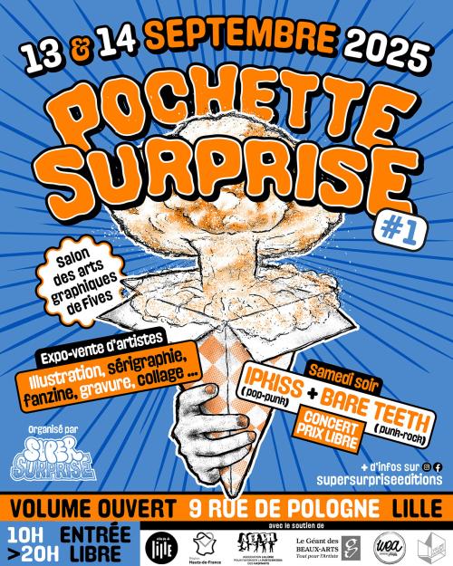 Pochette Surprise : Le salon des arts graphiques de Lille Fives