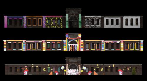 Video Mapping Festival à Mons en Barœul