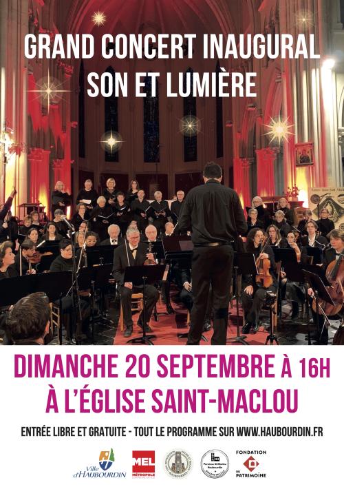 Grand concert inaugural son et lumière