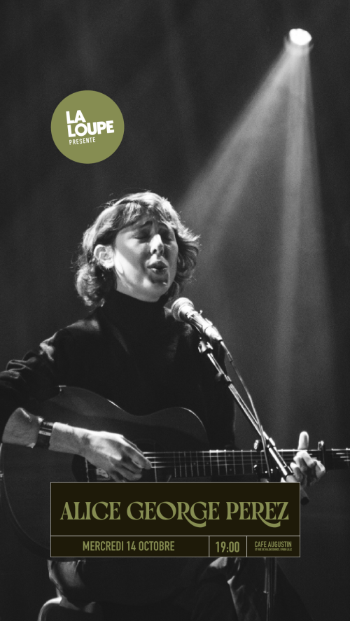Alice George Perez en concert au Café Augustin