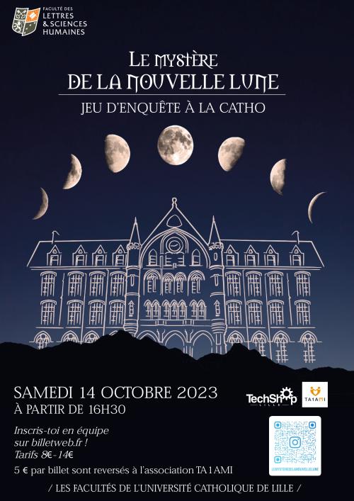 Le Mystère de la Nouvelle Lune, le jeu d’enquête