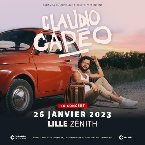 Claudio Capéo en concert au Zénith