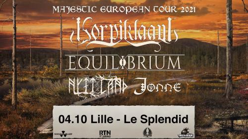 Korpiklaani + Equilibrium + Nytt Land + Jonne au Splendid