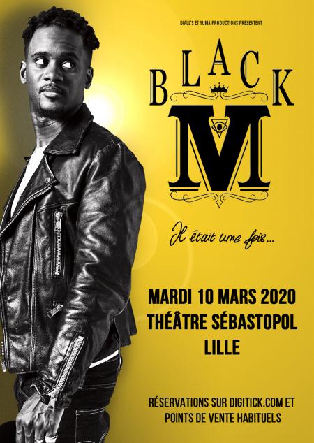 Black M en concert au Théâtre Sébastopol