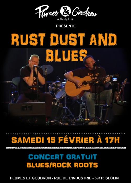 Rust Dust and Blues chez Plumes et Goudron