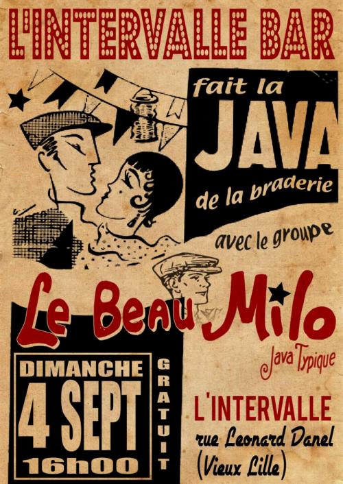Le Beau Milo fait la java à l’intervalle !