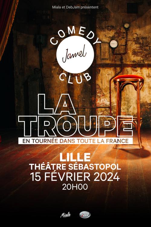 Jamel Comedy Club au Théâtre Sébastopol