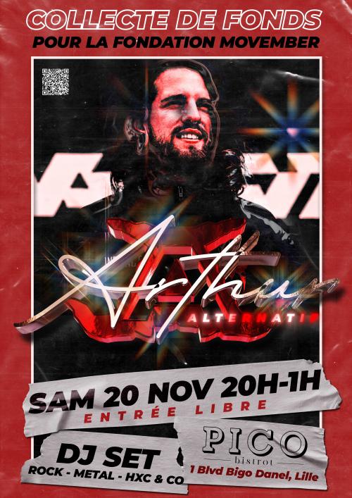 DJ set Metal x Movember by Arthur Alternatif