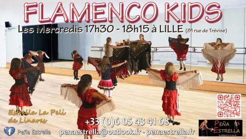 Flamencokids, cours de danse par la Peña Estrella