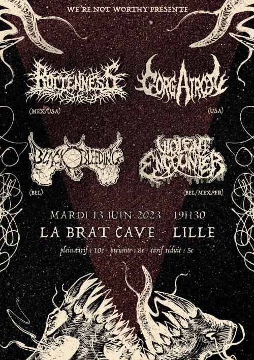 Rottenness + Gorgatron + Black Bleeding + …