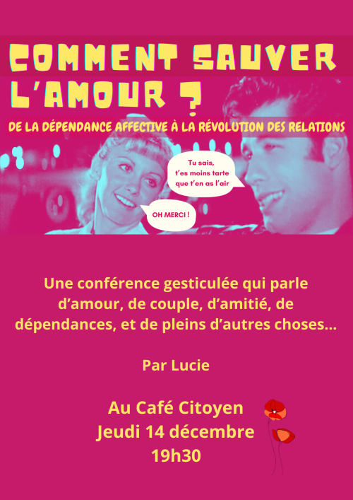 Comment sauver l’amour ? par Lucie