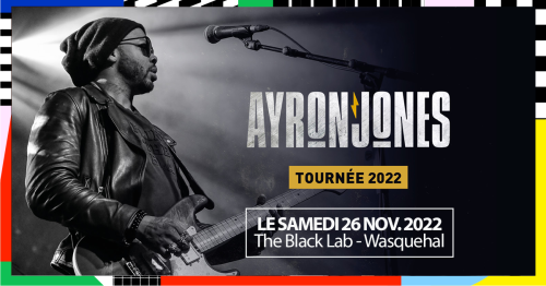 Ayron Jones de passage à Lille !