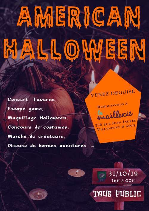 Halloween : concert, escape game, maquillage…