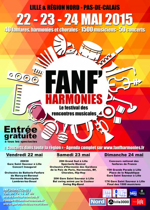 Festival Fanf&rsquo;Harmonies 2015