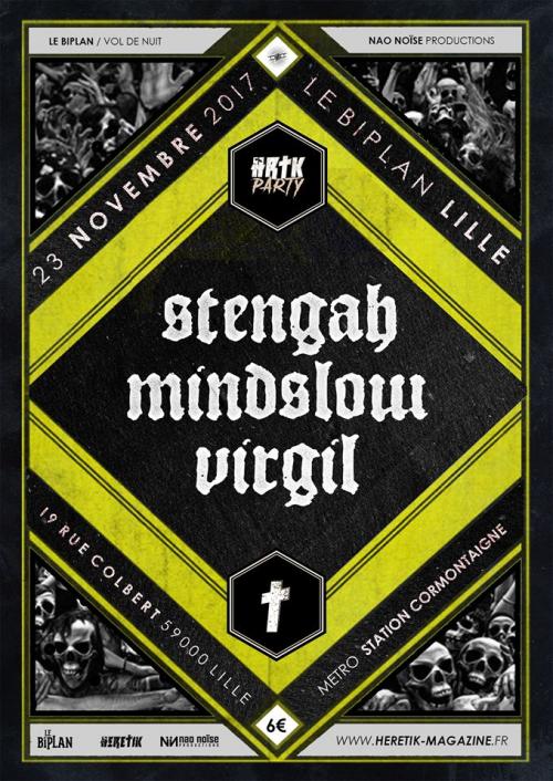 Hrtk Party #2 : Stengah + Mindslow + Virgil