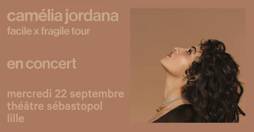 Camélia Jordana au Théâtre Sébastopol