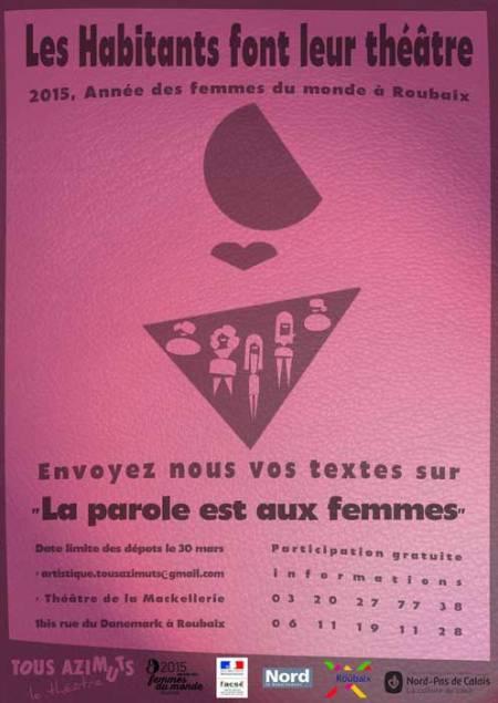 La Compagnie Tous Azimuts attend vos textes sur « Les Femmes du Monde »