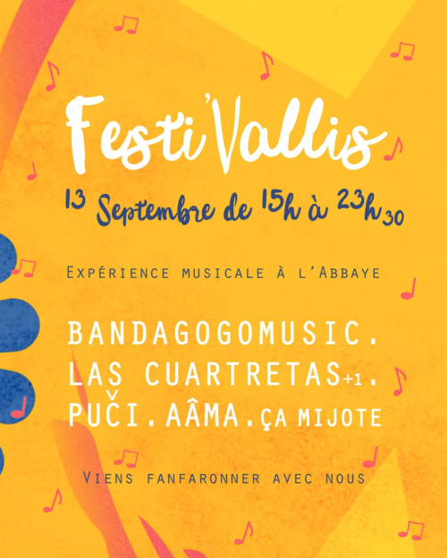 Festi’Vallis à l’Abbaye de Vaucelles