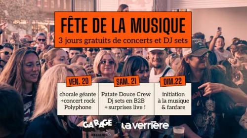 La Fête de la Musique à Garage : 3 jours de concerts