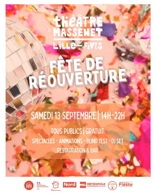 Fête de réouverture du Théâtre Massenet