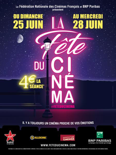 Après la Fête de la Musique, place à la Fête du Cinéma !