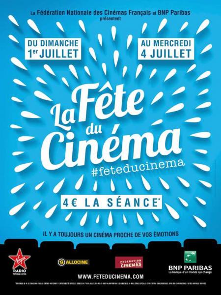 Vivez le 7e art comme il se doit avec la Fête du Cinéma