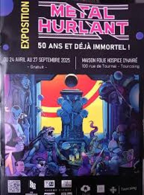 Fiesta lille3000 – Métal Hurlant : 50 ans et déjà immortel