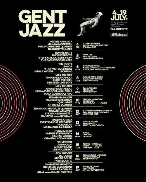 Gent Jazz Festival Belgium 2025
