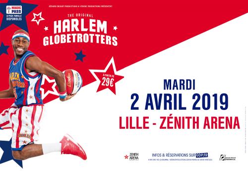 Rendez-vous avec les Harlem Globetrotters® au Zénith de Lille