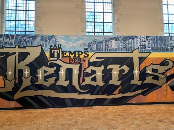 Le Collectif Renart fait entrer le street art au Musée de l’Hospice Comtesse