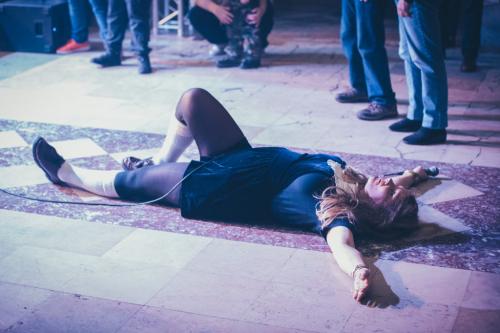 Anne Hoser à la Salle Marguerite de Sains en Gohelle