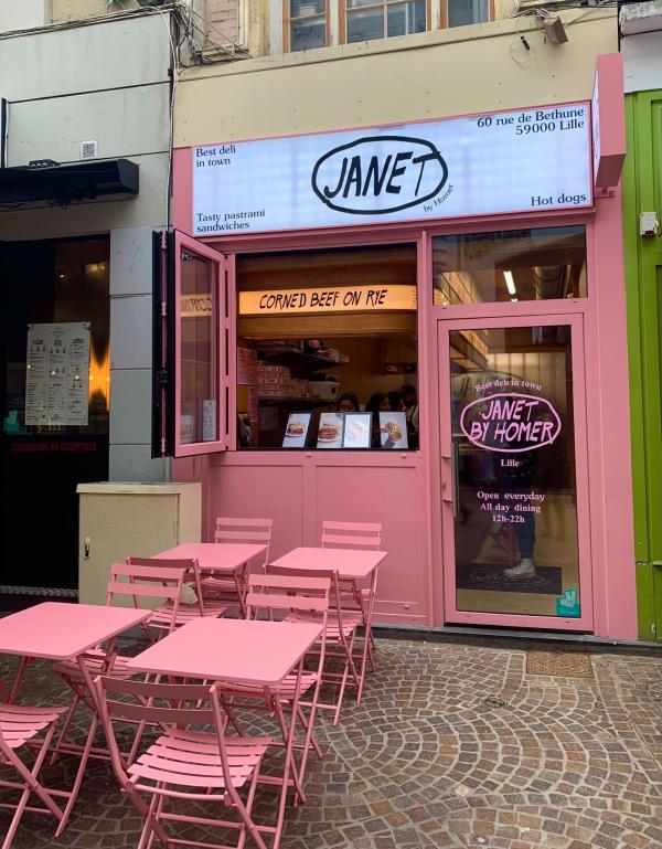 Janet by Homer, le temple du sandwich au pastrami